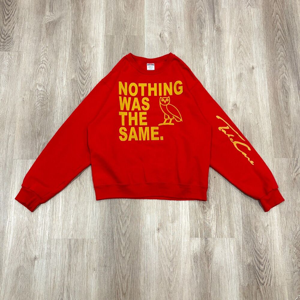 VERY RARE OVO October's Very Own Nothing Was The Same Sweatshirt Men's M Drake